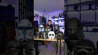 What HELMET is your FAVORITE starwars helmet cosplay short shorts unboxing [upl. by Ecirtap]