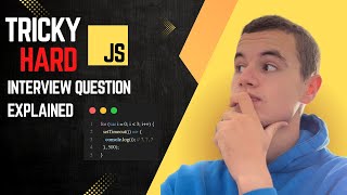 Tricky JavaScript Interview Question EXPLAINED [upl. by Enywad684]