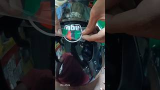 Vega bolt helmet modified into Agv helmet 😂 modified agv agvhelmets vegabolt vegahelmets [upl. by Nhguav462]