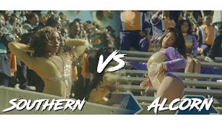 Zero Quarter quotThe Dancers Viewquot 🔥  Alcorn State Marching Band vs Southern U Marching Band 23 [upl. by Margot]