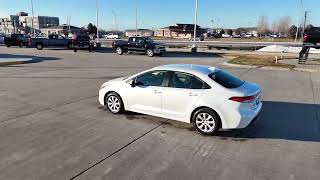 2024 Toyota Corolla Hybrid LE In Wind Chill Pearl With Black Interior [upl. by Martelle892]