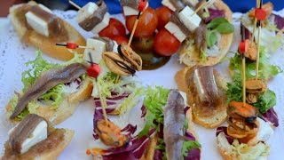 4 Pinchos y Montaditos fríos fáciles y rápidos [upl. by Sik147]