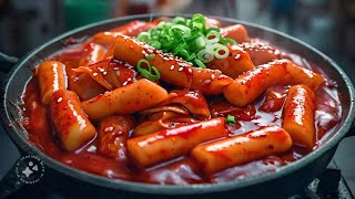 Tteokbokki The Korean Street Food Everyones Obsessed With 2024 tteokbokki [upl. by Yeliac]