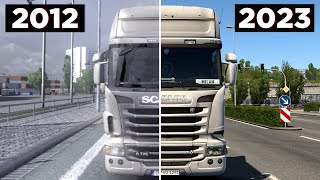 ETS2 2012 vs 2023 [upl. by Anerbes]