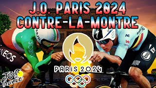 JEUX OLYMPIQUES PARIS 2024  CONTRELAMONTRE  Tour de France 2024 [upl. by Laeynad]