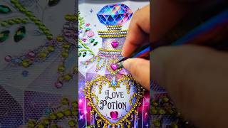 Love Potion 😁 diamondpainting asmr oddlysatisfying satisfying hobby diy aesthetic trending [upl. by Kutzer21]