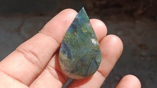 Very beautiful green moss agate [upl. by Dorkas]