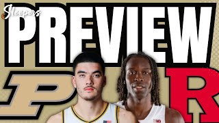 Purdue vs Rutgers Preview and Predictions [upl. by Gianina]