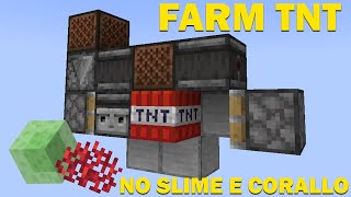 Farm di TNT Minecraft Senza Slime e Corallo 1201 [upl. by Kamal]