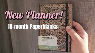 20232024 18Month Paperblanks Planner [upl. by Aryahay29]