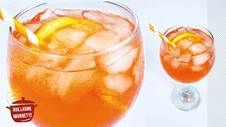 COMMENT FAIRE UN SPRITZ  Recette de cocktail facile à réussir [upl. by Maeve]