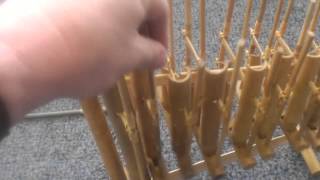 haufcut instruments  bamboo angklung HD [upl. by Namia103]