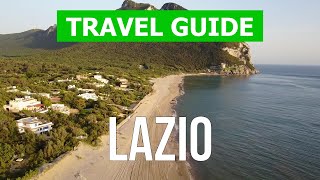 Lazio Italy  City of Rome Viterbo Latina Rieti Frosinone  4k drone video  Lazio what to see [upl. by Noinatrad]