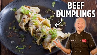 Deliciously Spicy amp Juicy Beef Dumplings [upl. by Ylrad]