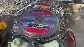 2000 Mercury Marine Sport Jet 175 HP V6 Jet Boat Engine For Sale FRESH WATER [upl. by Heriberto]