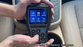 YM519 OBD2 Scanner Car Engine Fault Code Reader Operation Video [upl. by Neras]