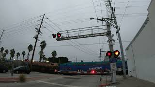 Palm Street Railroad Crossing in San Diego CA [upl. by Eellac]