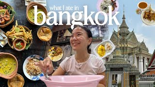 bangkok food diaries  foodie spots how solotravelling saved me taking a break amp recovery update [upl. by Naji]