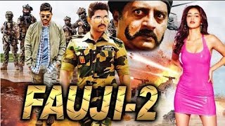 Fauji 2 Allu arjun movie hindi fact and story south indian movies review explained [upl. by Delanty404]