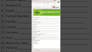 Create a Fillable Field with Underline In Excel  Excel Tips and Tricks [upl. by Onfroi]