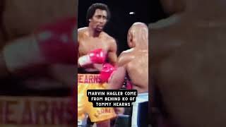 MARVIN HAGLER COME FROM BEHIND KO OF TOMMY HEARNS toprank [upl. by Natan]