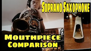 Soprano saxophone mouthpiece Comparison rico otto link Bari [upl. by Belayneh]