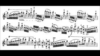 Niccolò Paganini  Caprice for Solo Violin Op 1 No 9 Sheet Music [upl. by Ballinger]