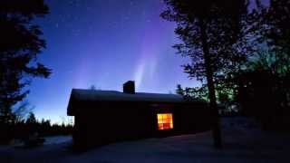 The Amazing Northern Lights Aurora Borealis  FINLAND [upl. by Akimal]