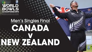 Men’s Singles Final  Canada v New Zealand [upl. by Kealey]