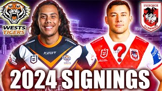 2024 Potential OFFCONTRACT Signings  NRL [upl. by Sisely]