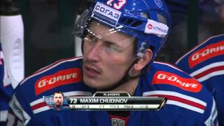 Gagarin Cup 2016 WC Round 1 Lokomotiv  SKA Game 3 Series 12 [upl. by Birecree]