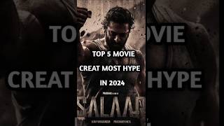 TOP 5 MOVIE CREAT MOST HYPE IN 2024  TOP 5 MOST HYPED MOVIES PUSHPA2 kalki2898ad kanguva [upl. by Ulphiah]