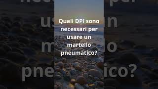 I Dpi per usare un martello pneumaticocuriosità faidate [upl. by Aihsenod864]