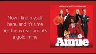 Opportunity SIA Version Lyrics Annie 2014 [upl. by Ramsden315]