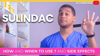 How and when to use Sulindac 3 Side Effects [upl. by Harraf61]