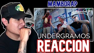 ¡PERO QUE TEMAZO 🔥  MAMBORAP  UNDERGRAMOS  REACCION [upl. by Ylluz]