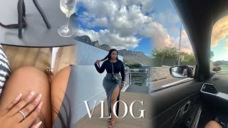 vlog  GRWM  maintenance errands lunch car playlist amp more  South African YouTuber [upl. by Anaibaf]