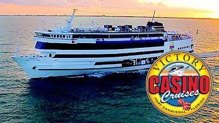 Victory Casino Cruises FullWalk Thru of the Ship 2020 Orlando Florida Trip [upl. by Ahsenra]