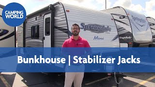 2018 Keystone Summerland Mini 1850FL  Travel Trailer  Vineyard  RV Review [upl. by Enelra537]