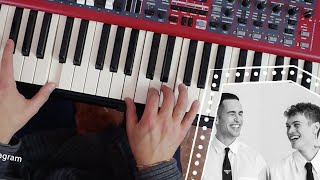 COME SUONARE BRIVIDI di MAHMOOD E BLANCO  Tutorial accordi pianoforte  canzone di Sanremo 2022 [upl. by Ilene]