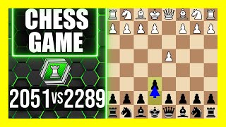 Horwitz Defense  Chess Game [upl. by Eniagrom]