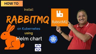 How to install RabbitMQ on Kubernetes using Helm [upl. by Annaihs133]