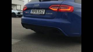 Audi RS4 Avant Armytrix Valvetronic Exhaust  Review Price Revs Sound Accelerations [upl. by Allain]