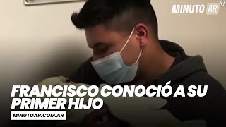 El momento en que Francisco Benítez conoció a su hijo  Minuto Argentina 🇦🇷 [upl. by Ruggiero]