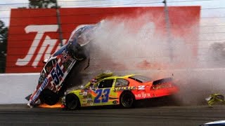 Top 10 Todd Bodine crashes [upl. by Piselli]