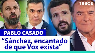 Pablo Casado quotLlevamos dos años aguantando insultos de Voxquot [upl. by Aleacem]