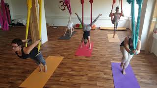 DANA® AERIAL YOGA Flow  Sonnengrüße im Tuch [upl. by Aramak]