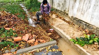 Massive Blocked Drain I Can Help The Drain That Blocked Flowing Water Now Done [upl. by Ima253]