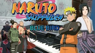 Naruto Shippuden Opening 3  Blue Bird  PianoKeyboard Cover [upl. by Snyder]