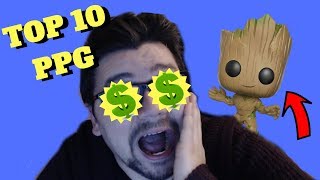 MY FUNKO TOP 10 PPG  POP PRICE GUIDE [upl. by French443]